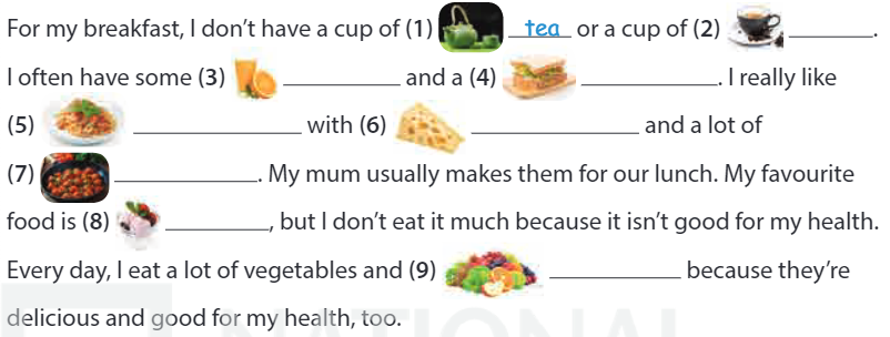 Tiếng Anh 5 Wonderful world Review 3 Part 1