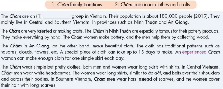 Tiếng Anh 8 unit 8 lesson 1