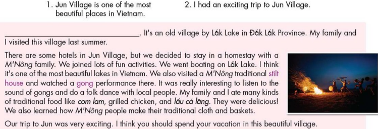 Tiếng Anh 8 unit 8 lesson 3