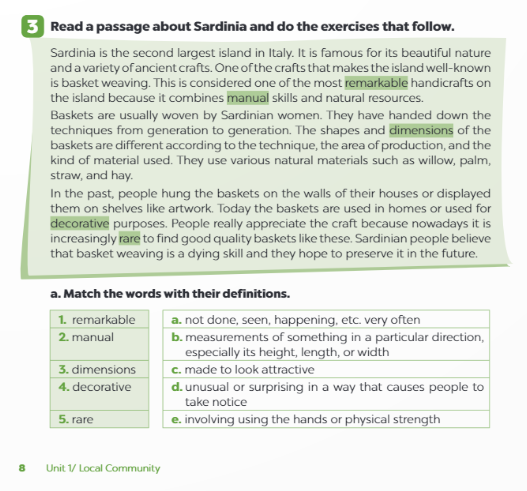 Sách bài tập Tiếng Anh 9 Global Success Unit 1 Reading