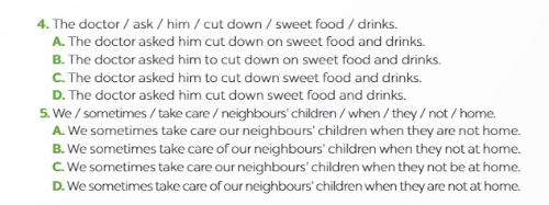 Sách bài tập Tiếng Anh 9 Global Success Unit 1 Writing