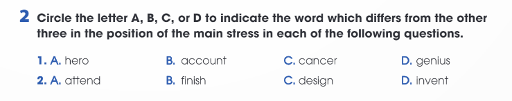 Sách bài tập Tiếng Anh 12 Global Success Unit 1 Pronunciation
