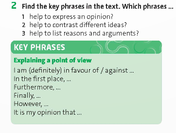 Tiếng Anh 9 Unit 5 Writing Friends Plus