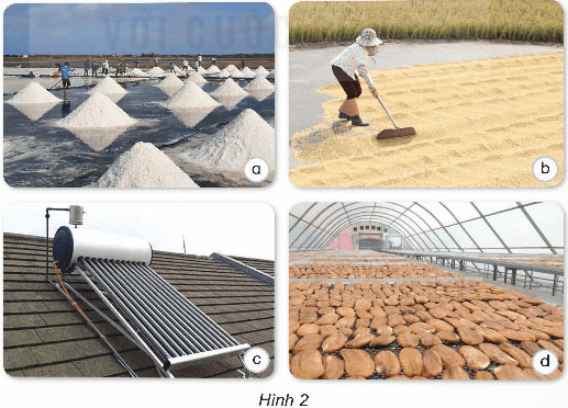 Sử dụng năng lượng mặt trời, năng lượng gió, năng lượng nước chảy