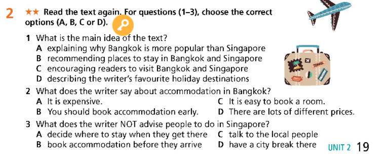 SBT Tiếng Anh 9 Right On Unit 2 2f Reading