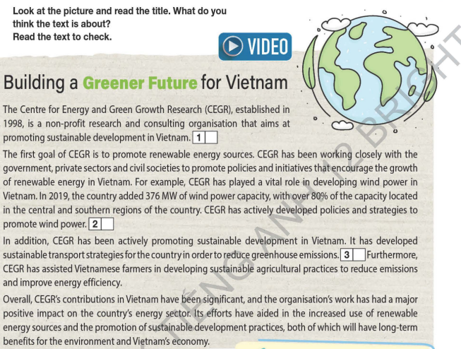 Tiếng Anh 12 Bright Culture Corner C