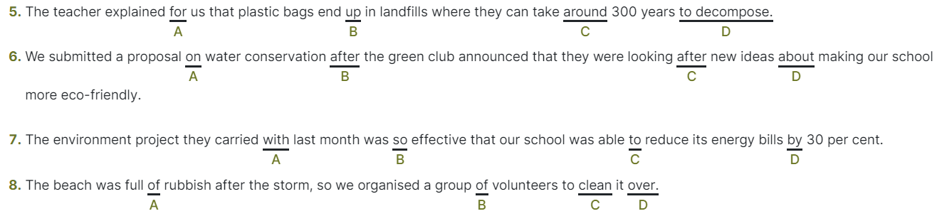 Sách bài tập Tiếng Anh 12 Global Success Unit 3 Grammar