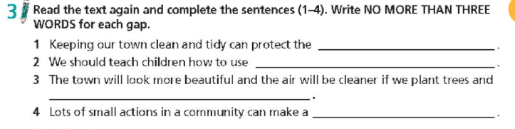 Tiếng Anh 9 Right On Going Green 2