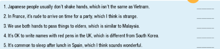 Sách bài tập tiếng Anh lớp 12 unit 6 lesson 2