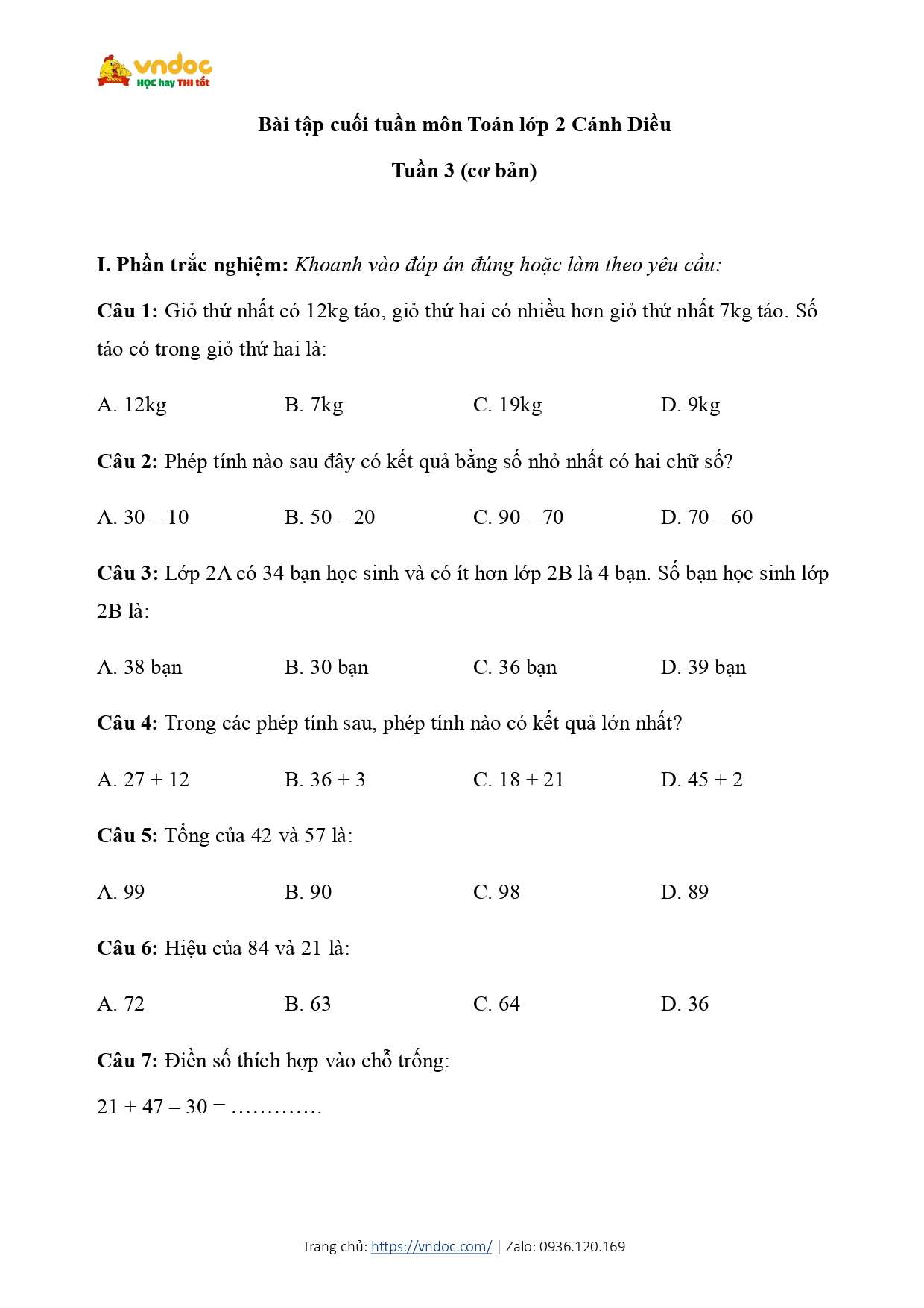 de kiem tra cuoi tuan toan lop 2 tuan 3 co ban page 1*615206