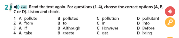 Tiếng Anh 9 Right On Going Green 3