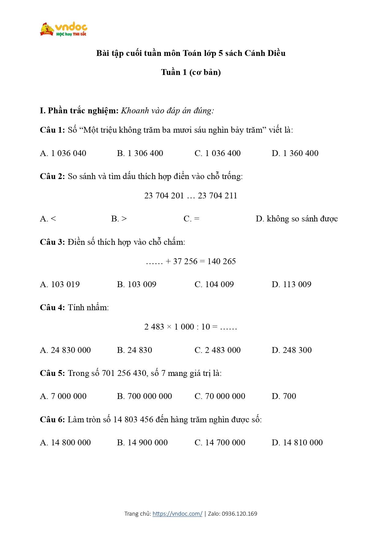 bai tap cuoi tuan mon toan lop 5 tuan 1 co ban cd page 1*615519