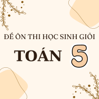Đề luyện thi Học sinh giỏi lớp 5 môn Toán - Đề số 1