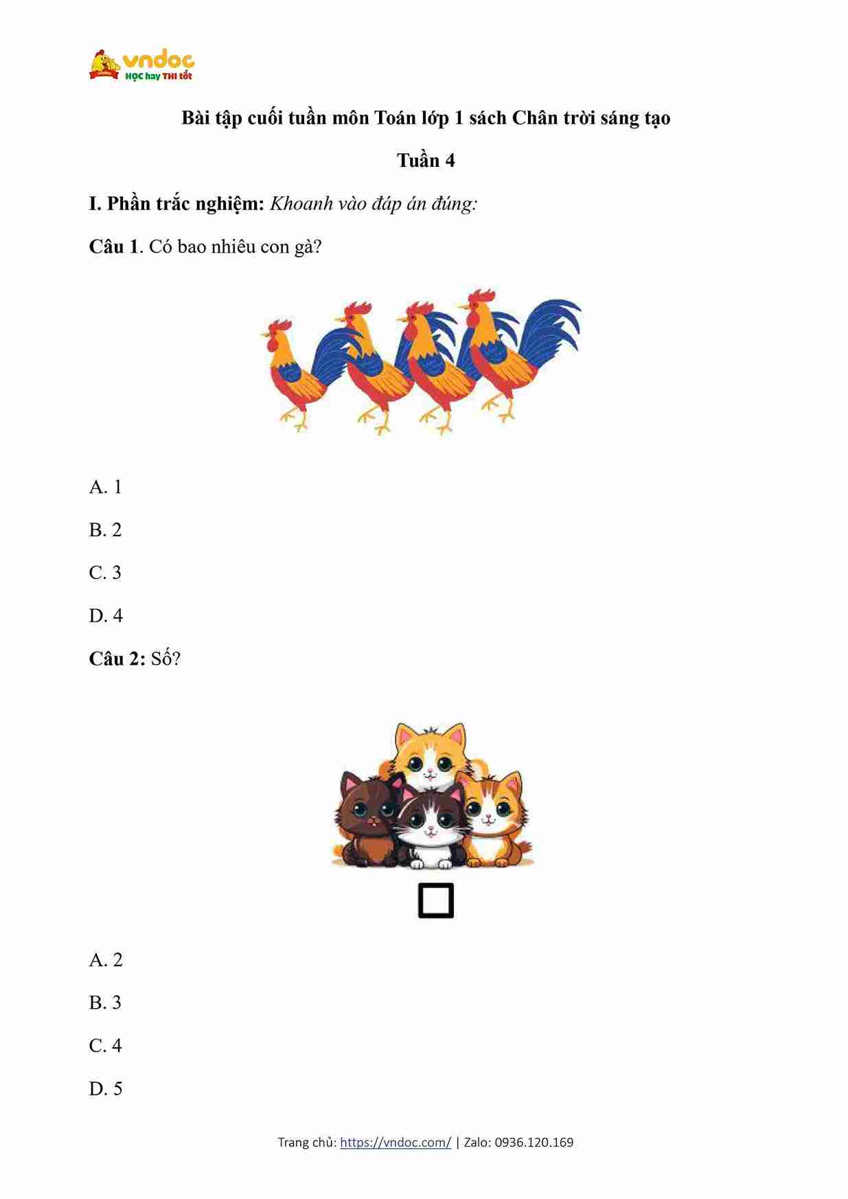 bai tap cuoi tuan mon toan lop 1 ctst tuan 4 1*616097