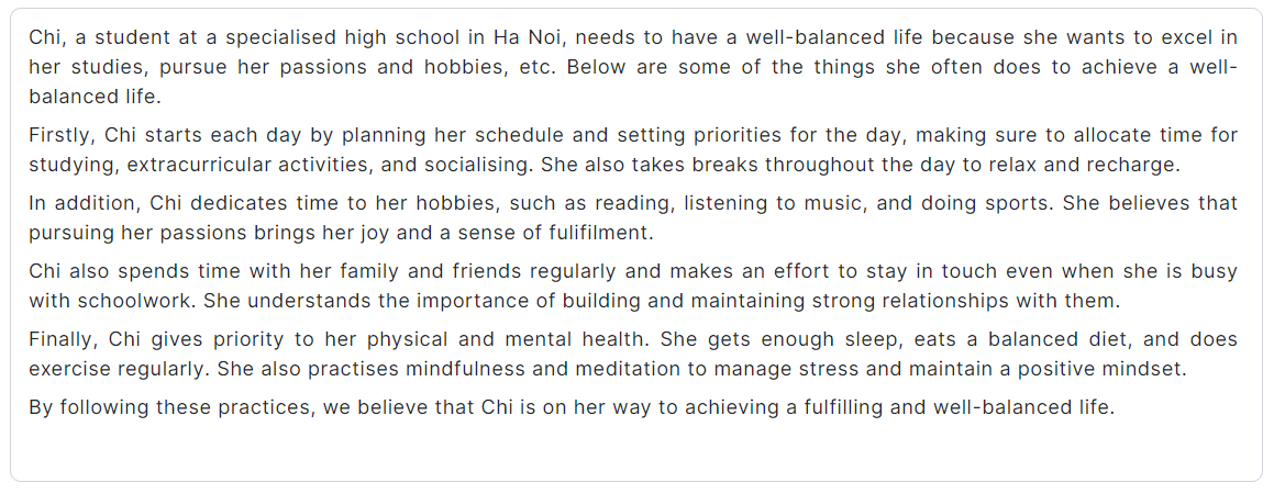 Sách bài tập Tiếng Anh 9 Global Success Unit 3 Reading