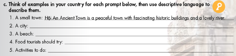 Tiếng Anh 9 Smart World Unit 4 Lesson 3