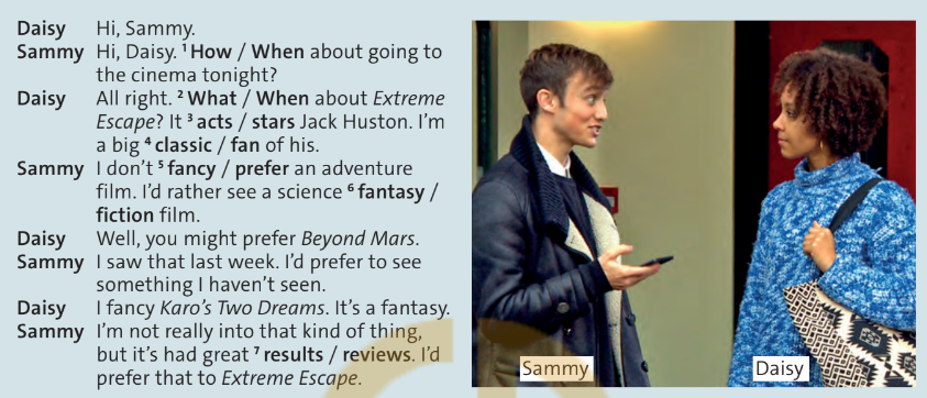 Tiếng Anh 8 unit 8 Speaking trang 84 Friends plus