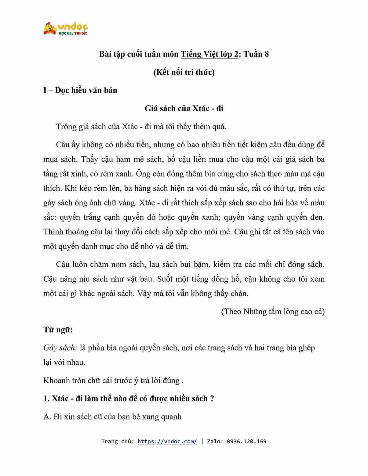 bai tap cuoi tuan tieng viet lop 2 ket noi tri thuc tuan 8 1*617054