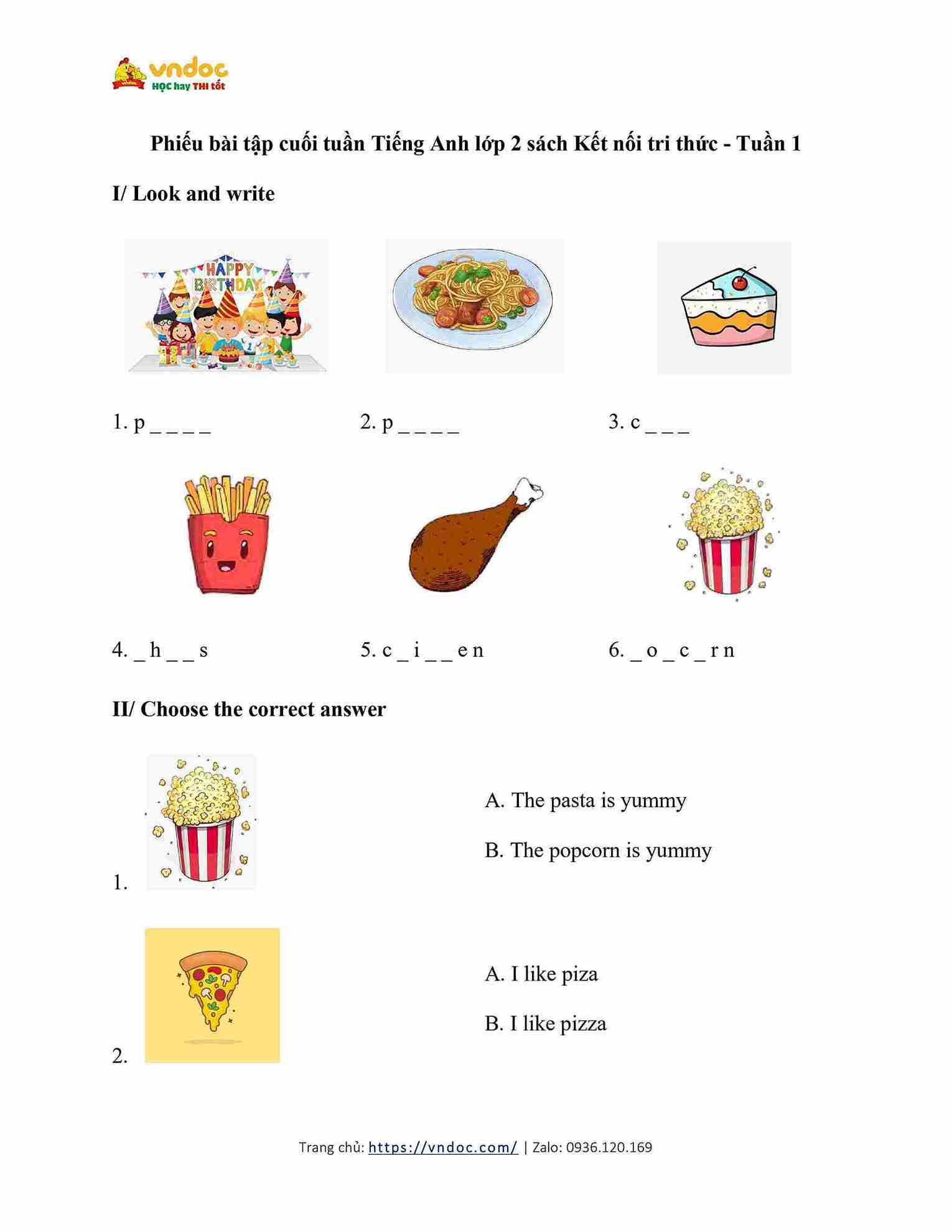 bai tap cuoi tuan tieng anh lop 2 kntt tuan 1 1*617255