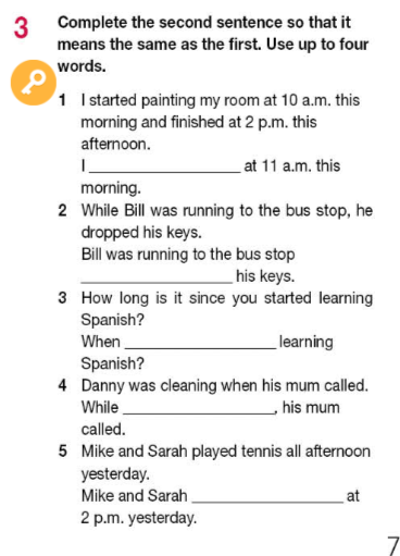 Tiếng Anh 11 Bright Workbook Unit 2 Grammar Bank section