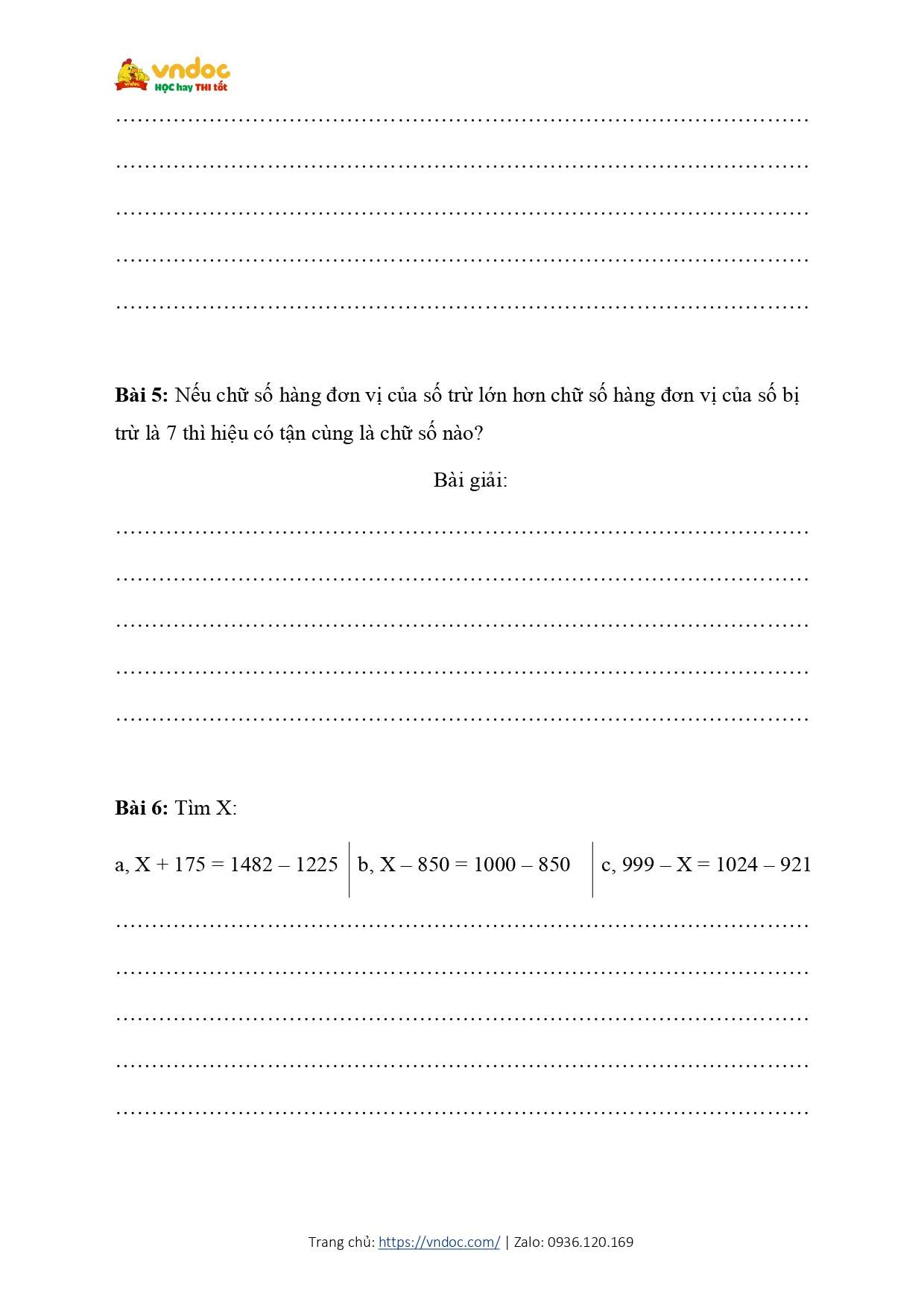 bai tap nang cao toan 3 on tap ve phep tru page 3*618034