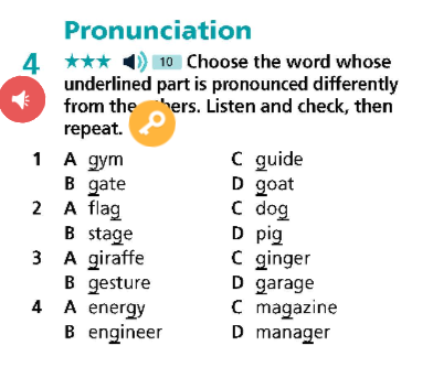 SBT Tiếng Anh 9 Right On Unit 3 3a Vocabulary