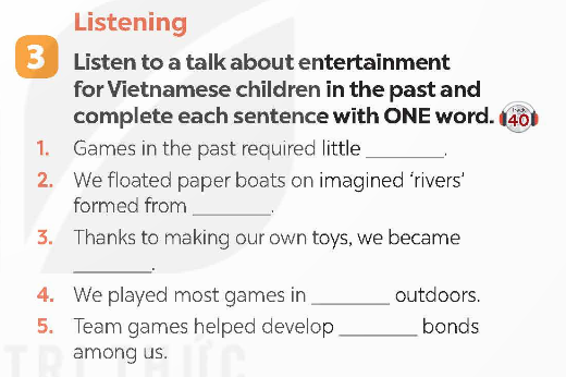 Tiếng Anh 9 Global Success Review 2 Skills