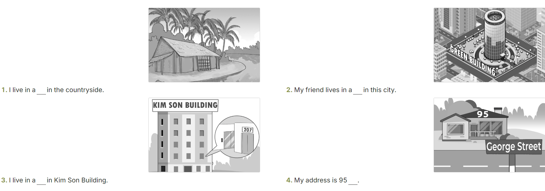 Sách bài tập tiếng Anh lớp 5 unit 2 Global success