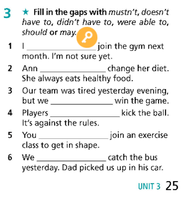 SBT Tiếng Anh 9 Right On Unit 3 3b Grammar