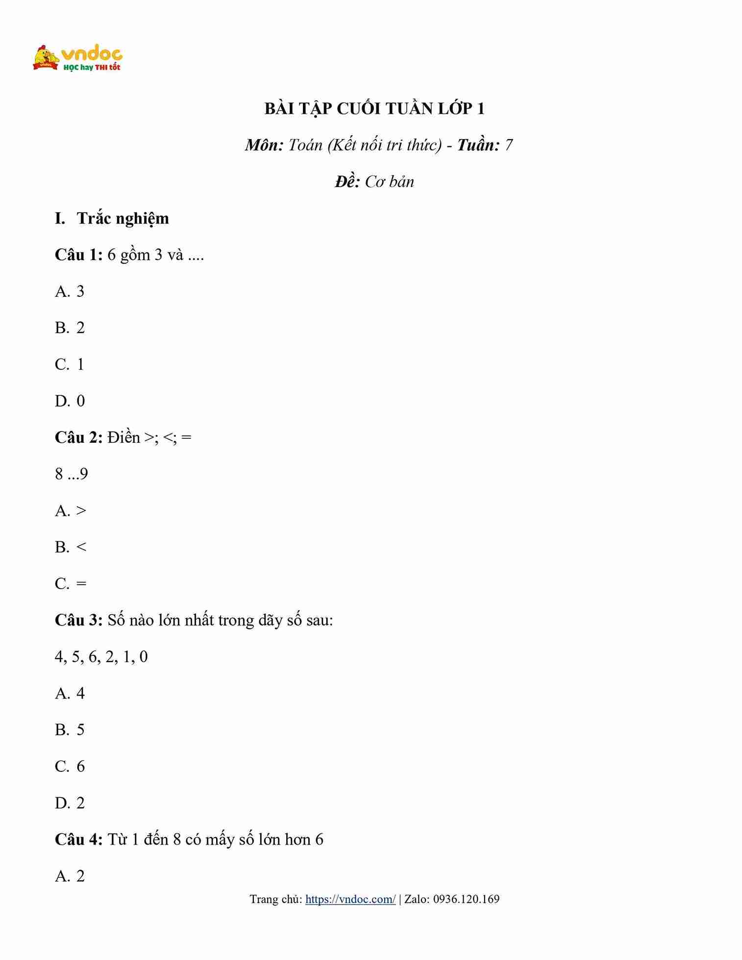 bai tap cuoi tuan toan lop 1 kntt tuan 7 1*619655