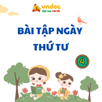 Bài tập hàng ngày Tiếng Việt lớp 4 Kết nối tri thức Tuần 1 Thứ 4