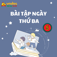 Bài tập hàng ngày Tiếng Việt lớp 5 Chân trời sáng tạo Tuần 30 Thứ 3