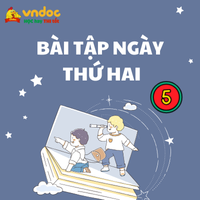 Bài tập hàng ngày Tiếng Việt lớp 5 Kết nối tri thức Tuần 18 Thứ 2