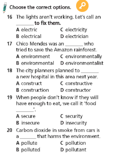 Tiếng Anh 9 Right On Vocabulary Expansion Unit 5