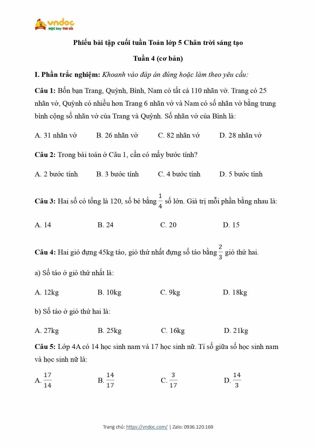 bai tap cuoi tuan mon toan lop 5 tuan 4 co ban ctst page 1*620560