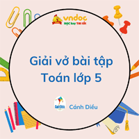 Giải vở bài tập Toán lớp 5 Cánh Diều