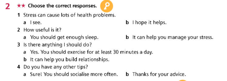 SBT Tiếng Anh 9 Right On Unit 3 3d Everyday English