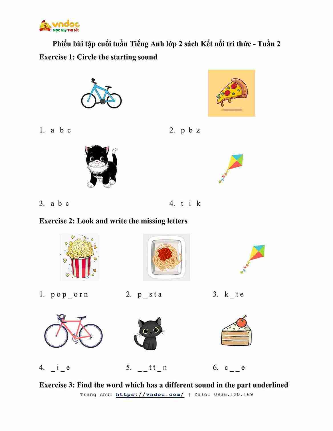 bai tap cuoi tuan tieng anh lop 2 kntt tuan 2 1*621176