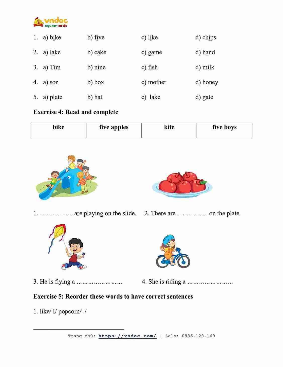 bai tap cuoi tuan tieng anh lop 2 kntt tuan 2 2*621177