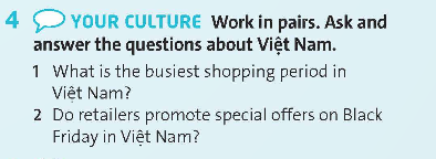 Tiếng Anh 9 Culture 3 Friends Plus