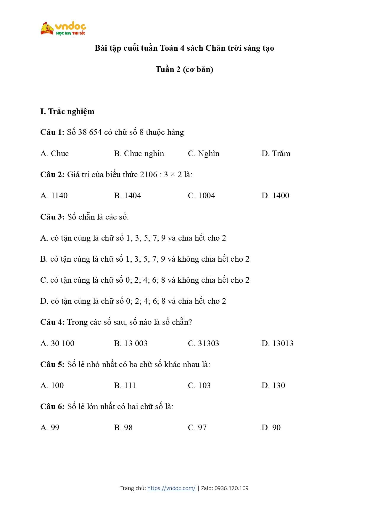 phieu bai tap cuoi tuan 2 toan 4 co ban ctst page 1*622197