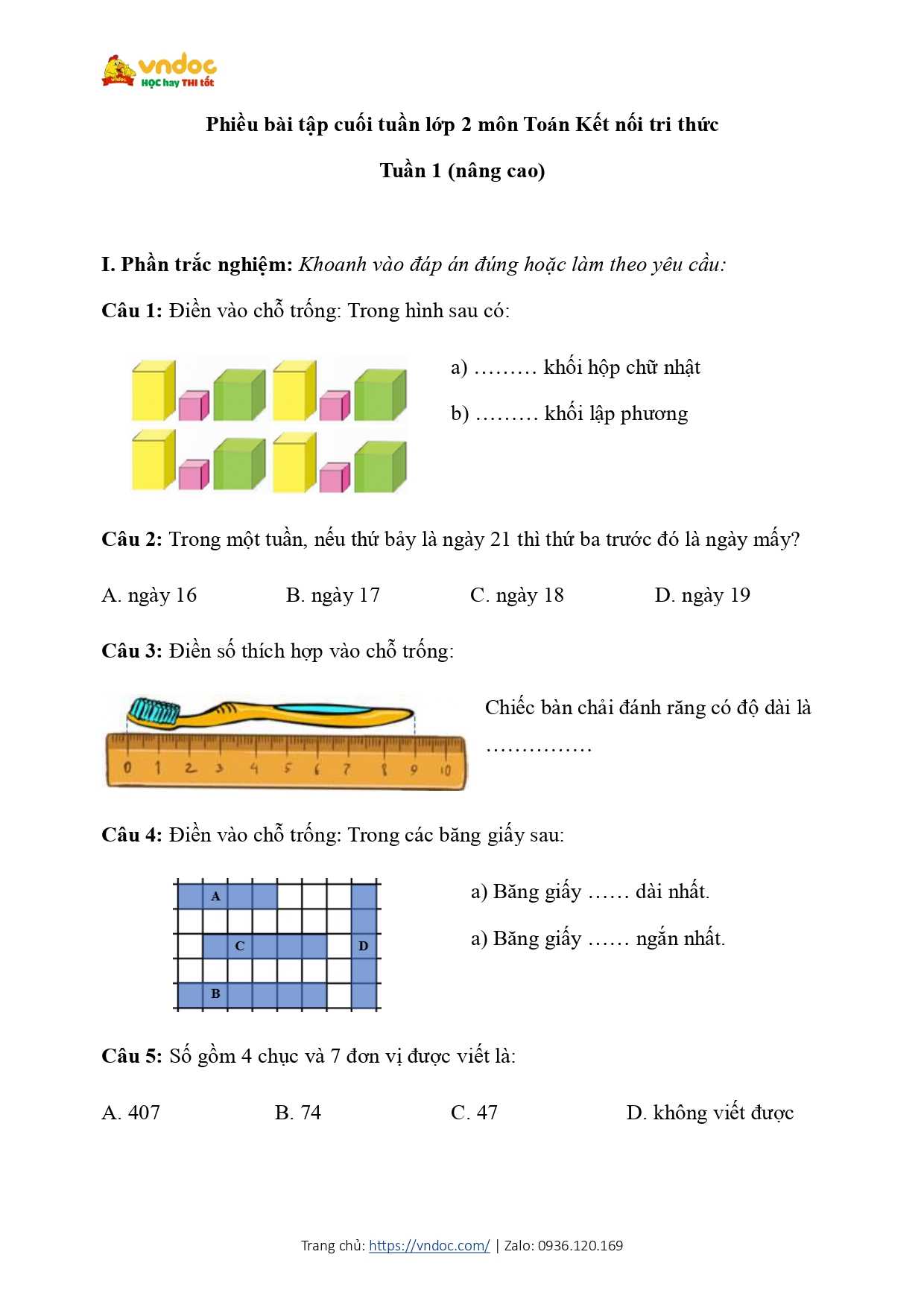 phieu kiem tra tuan 1 toan lop 2 nang cao kntt page 1*622347