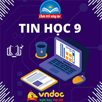 Tin học 9 Chân trời sáng tạo