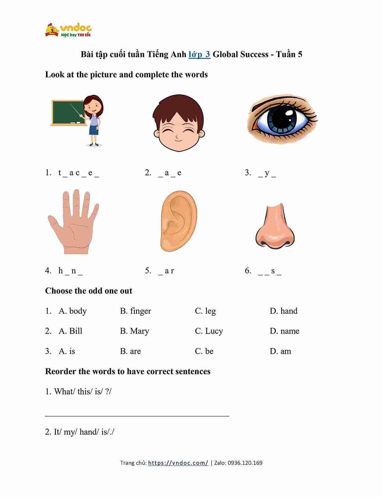 bai tap cuoi tuan tieng anh lop 3 3*623273