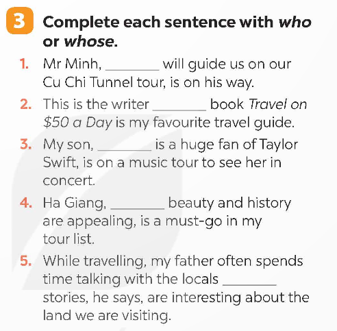 Tiếng Anh 9 Global Success Unit 8 A Closer Look 2