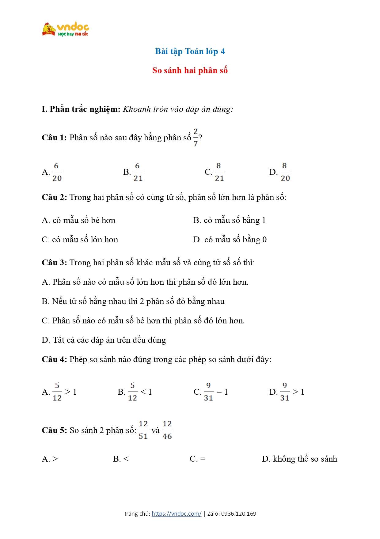 bt toan lop 4 so sanh cac phan so page 1*624012