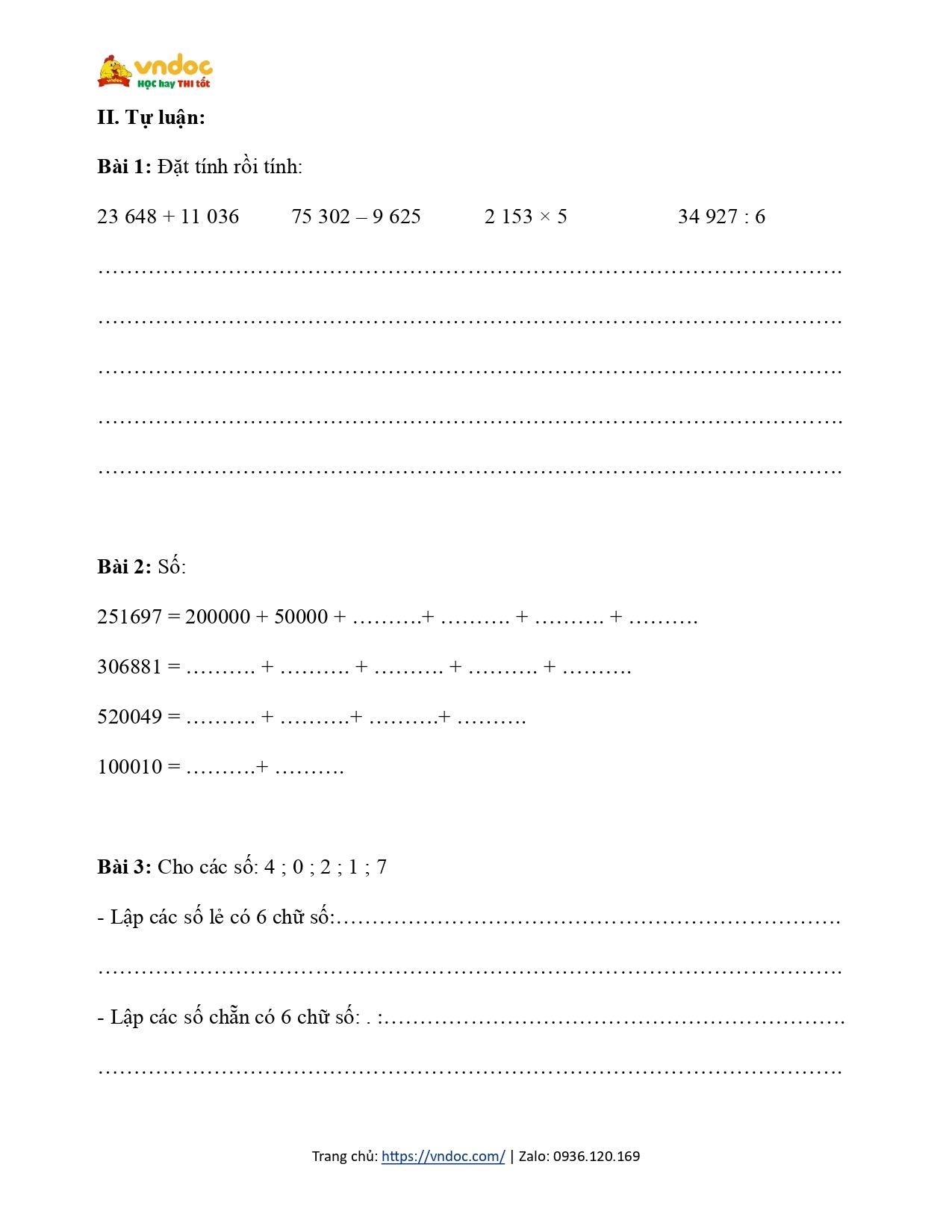 phieu kiem tra cuoi tuan 5 toan lop 4 nang cao kntt h2*624326