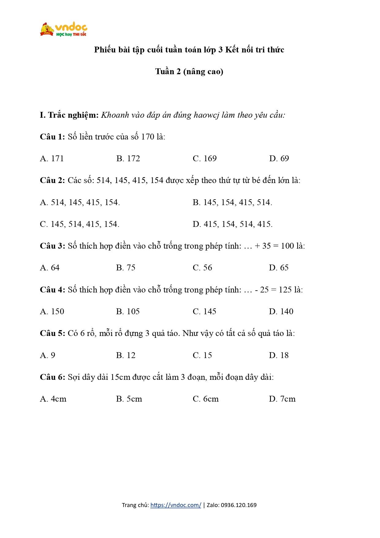 bai tap cuoi tuan 2 toan 3 nang cao ket noi h1*624498
