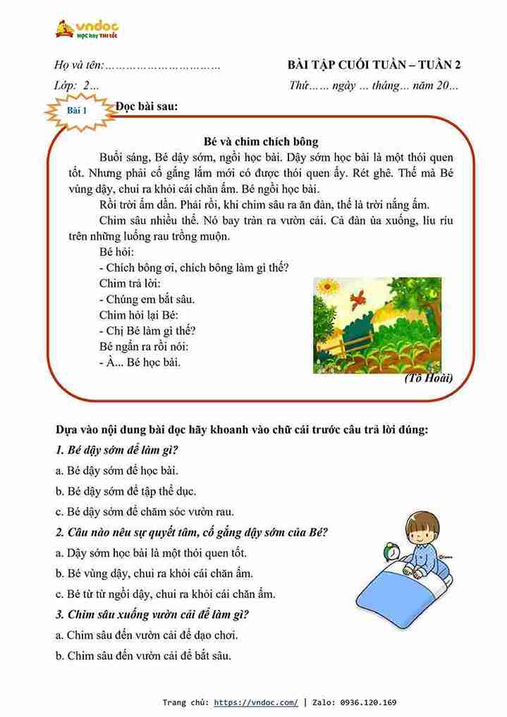 bai tap cuoi tuan tieng viet 2 cd tuan 2 3*624630