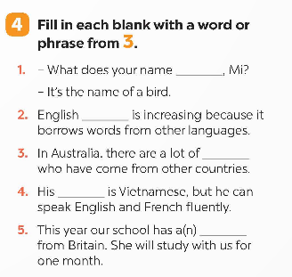 Tiếng Anh 9 Global Success Unit 9 Getting Started